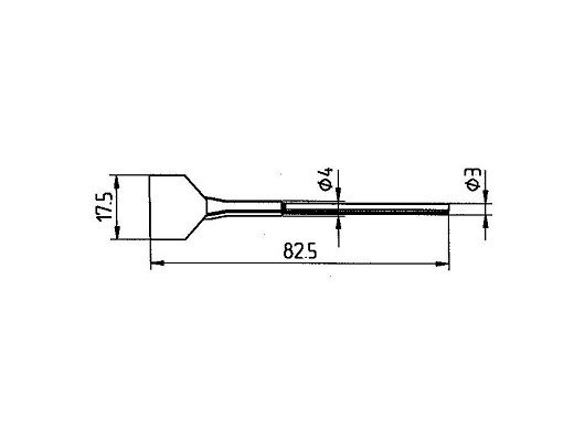 Човка за поялник ER-422FD5