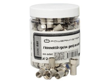 F CONNECTOR RG6-U4 18mm