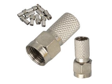F CONNECTOR RG6-U6 22mm