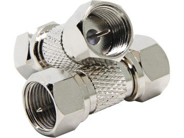 F TO F CONNECTOR MALE RG6U F-TYPE
