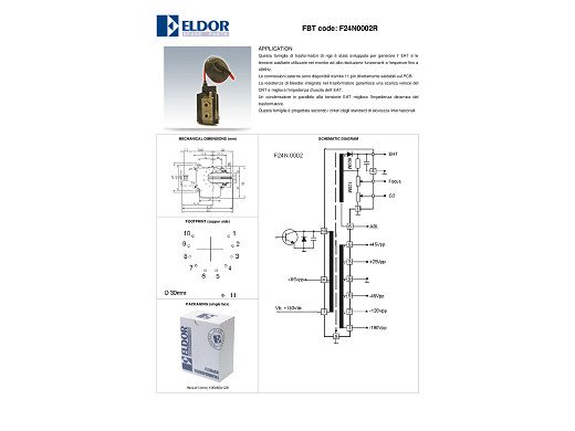 ТХО за телевизор F24N0002