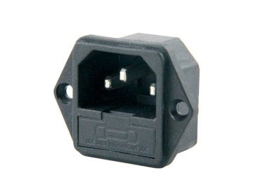F256A+FUSE  3P AC POWER MALE PANEL