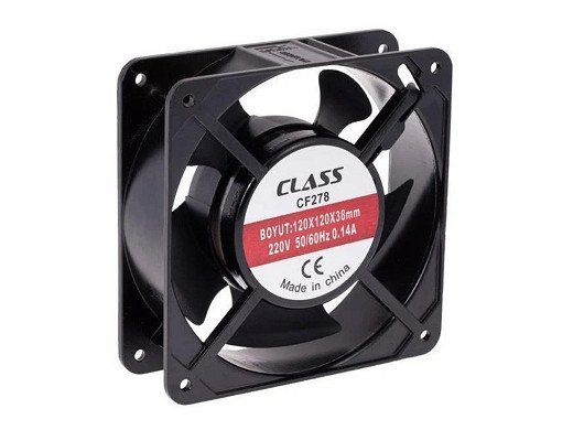 Вентилатор CF278 120x120x38 220 V аксиален металем