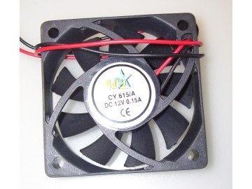 FAN 60x60x25mm 12V