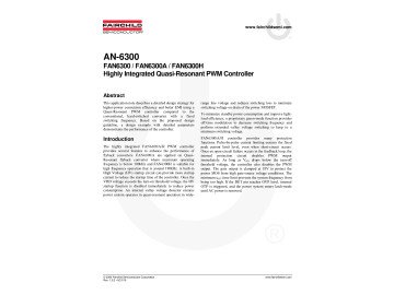 Интегрална схема FAN6300AMY SO-8