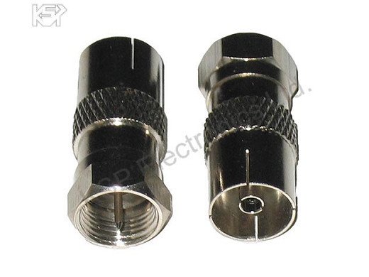 Букса F CONNECTOR MALE-RF plug Female