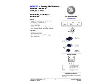 FDB3632 TO-263 D2 PACK