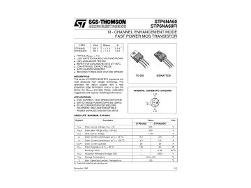 Транзистор STP6NA60FP TO-220F
