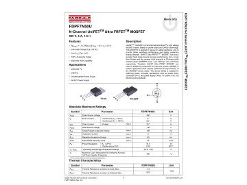 FDPF7N50U TO-220F