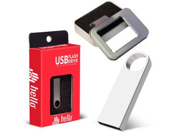 FLASH USB DRIVE 4GB WHITE