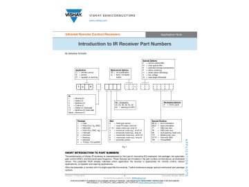 Фотоприемник  TSOP1730