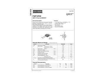 FQP12P20 TO-220