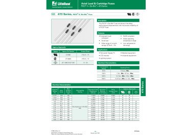 Предпазител аксиален FUSE 5.0A 3.175x7.11mm 125V