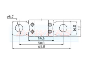 Предпазител Flat Automotive 32V 70A