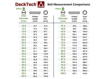 Flat audio belt BLF57-01