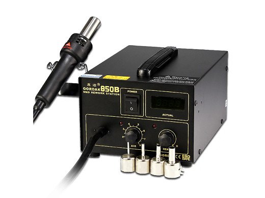 Станция с горещ въздух и цифрова индикация на температурата 850B