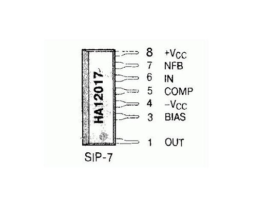 Интегрална схема  HA12017