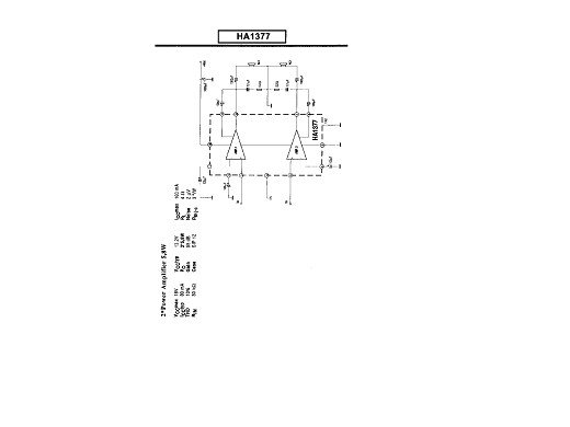 Интегрална схема  HA1377