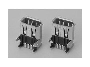 IEEE1394-H Socket SMD