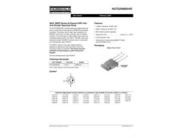 IGBT HGTG20N60A4 TO-247