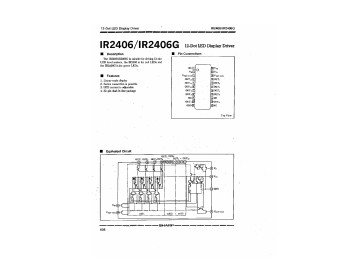 Интегрална схемаIR2406 DIP-22