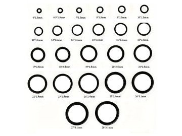 Гумен уплътнителен пръстен 1 pc/бр.  O-пръстен, нитрил, NBR, водоустойчив