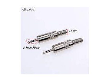 JC-024 2.5mm Stereo Jack SILVER