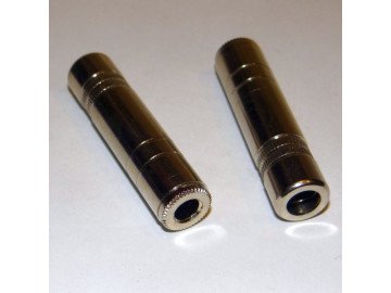 6.35 мм мъжки конектор, стерео, за кабел, метален