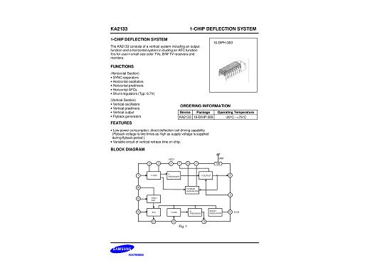 Интегрална схема  KA2133