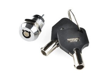 KEY SWITCH KS-09 ON-OFF 12mm