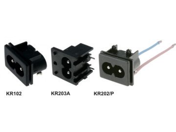 KR202/P 2P AC POWER MALE PANEL