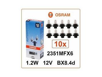 LAMP 12V 1.2W B8 4D-2351MFX6