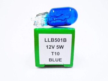LAMP 12V 5W AUTO T10 blue