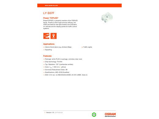 Диод  LY-E67F-ABBB-46-1