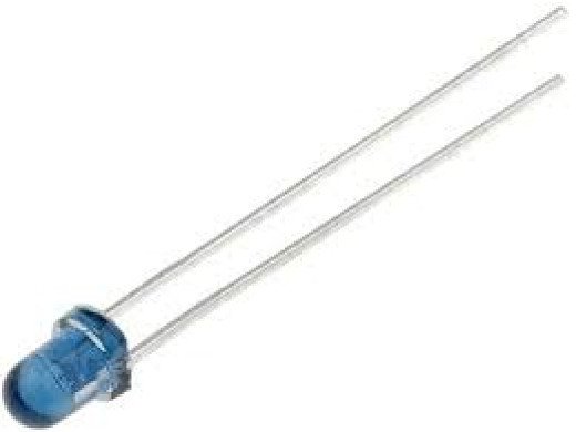 L-934SF4BT IR transmitter; 3mm; 880nm; blue,transparent; 7mW; 30°; THT