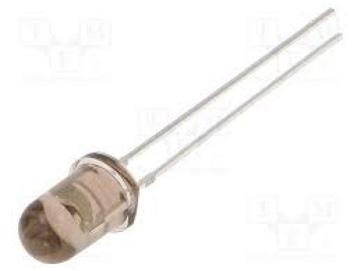 OSI3NA5B63A IR transmitter; 5mm; transparent; 45÷55mW; 60°; 1.6÷1.8VDC; THT
