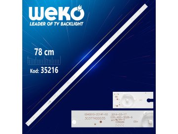 LED Backlight 0D40D10-ZC14F-02 set4 50810