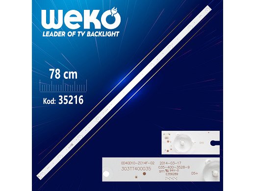 Диодни ленти комплект 4 бр/pcs  0D40D10-ZC14F-02