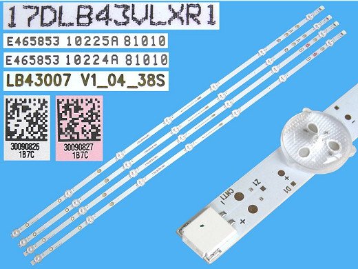 Диодна лента 1 бр/pc  17DLB43VLXR1 B_TYPE  LED148