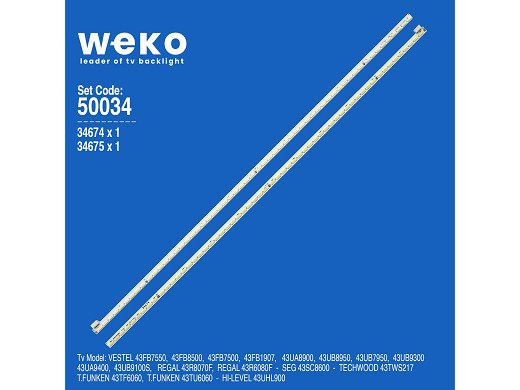 Edge LED подсветка комплект 17ELB43ULR3 R+L-TYPE