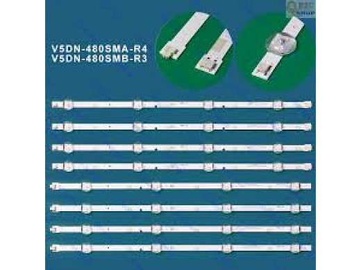 Диодни ленти комплект 8 бр/pcs BN96-37296A + BN96-37297A