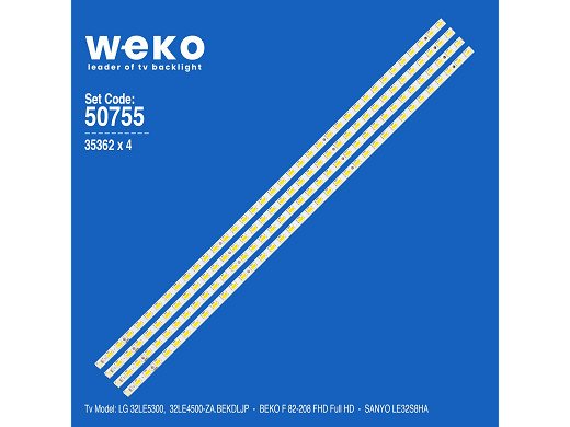 Диодни ленти комплект 4 бр/pcs 73.31T12.002-2-CS1, 31T12-01A