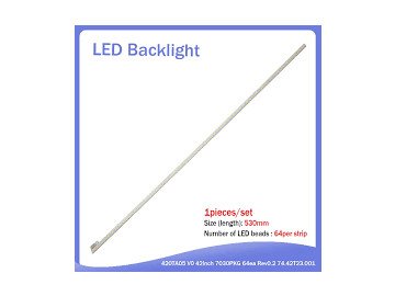 LED Backlight 42Inch 7030PKG 64EA tape glue