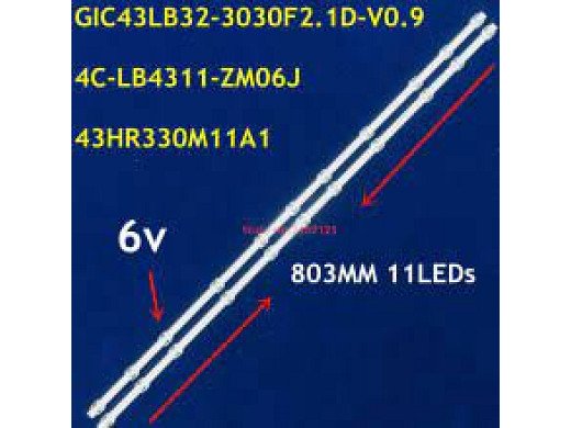 Диодни ленти комплект 2 pcs GIC43LB32_3030F2.1D