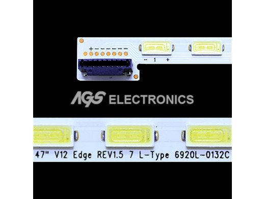 LED подсветка комплект 47 V12 EDGE-REV1.5 7 L-R