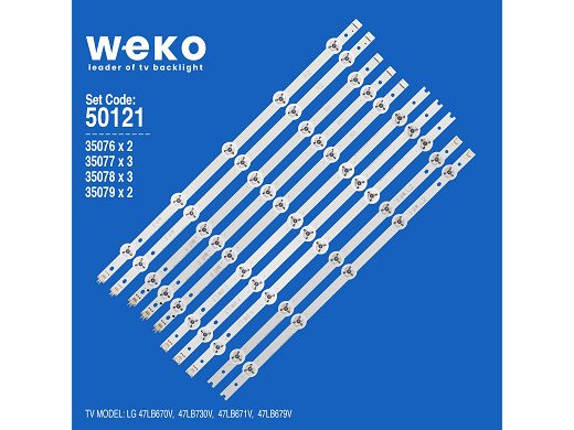 LED подсветки комплект 47 V14 SDRT REV0.8 SET-10