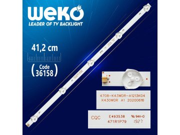 LED подсветка комплект 4708-K420WD-A3213K01 4708-K43HDR-A1213K04