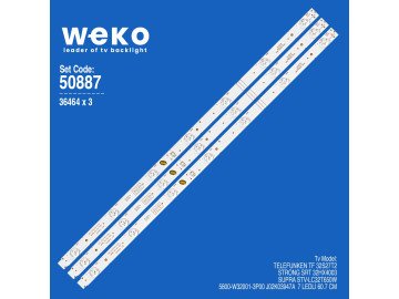 LED Backlight 5800-W32001-3P00 led707 set3