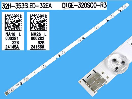 Диодни ленти комплект 4 бр/pcs LED Backlight D1GE-320SC0-R2 STL0447T