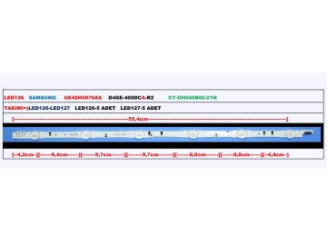 LED Backlight D4GE-400DCA-R2 36250